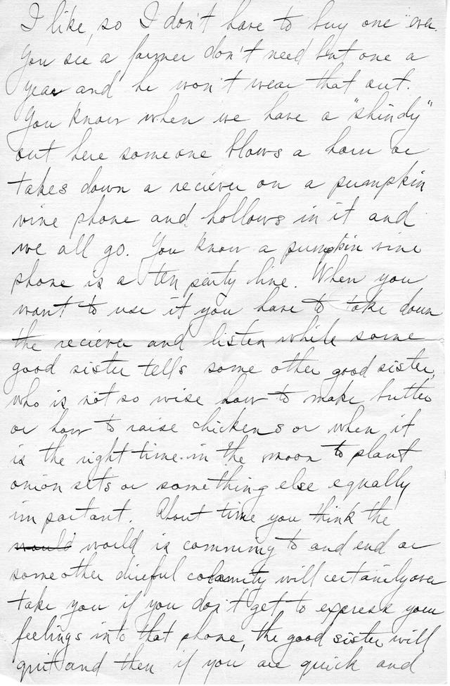 Letter from Harry S. Truman to Bess Wallace