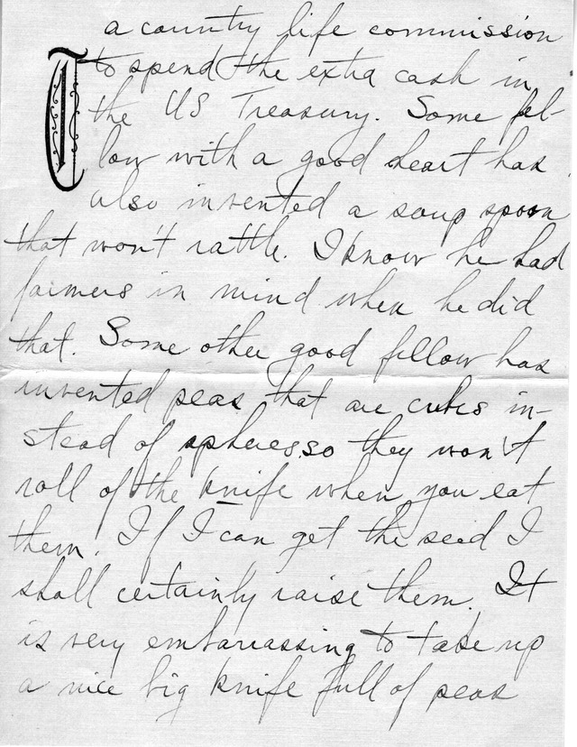 Letter from Harry S. Truman to Bess Wallace