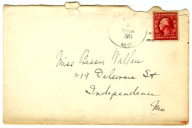 Letter from Harry S. Truman to Bess Wallace