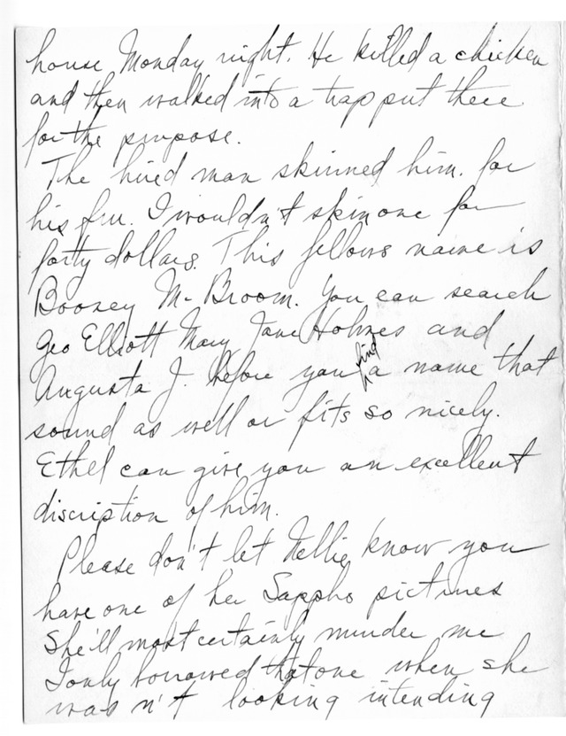 Letter from Harry S. Truman to Bess Wallace