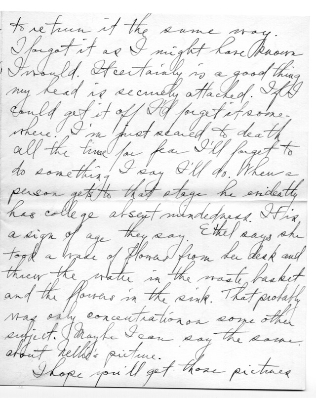 Letter from Harry S. Truman to Bess Wallace