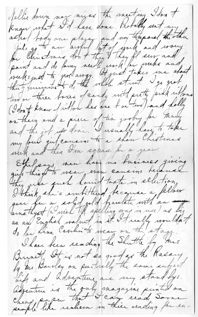 Letter from Harry S. Truman to Bess Wallace