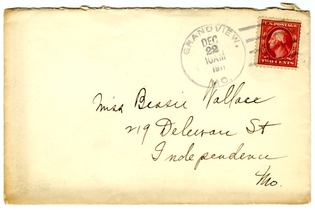 Letter from Harry S. Truman to Bess Wallace