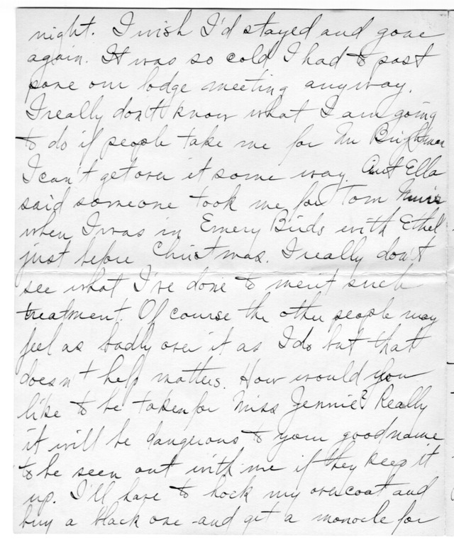 Letter from Harry S. Truman to Bess Wallace