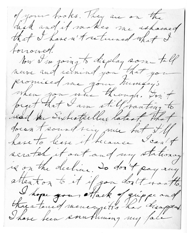 Letter from Harry S. Truman to Bess Wallace