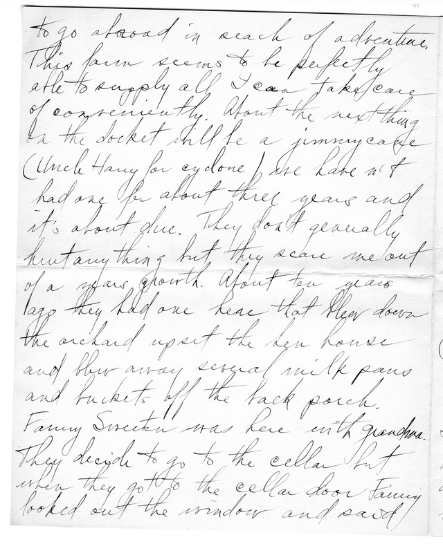 Letter from Harry S. Truman to Bess Wallace