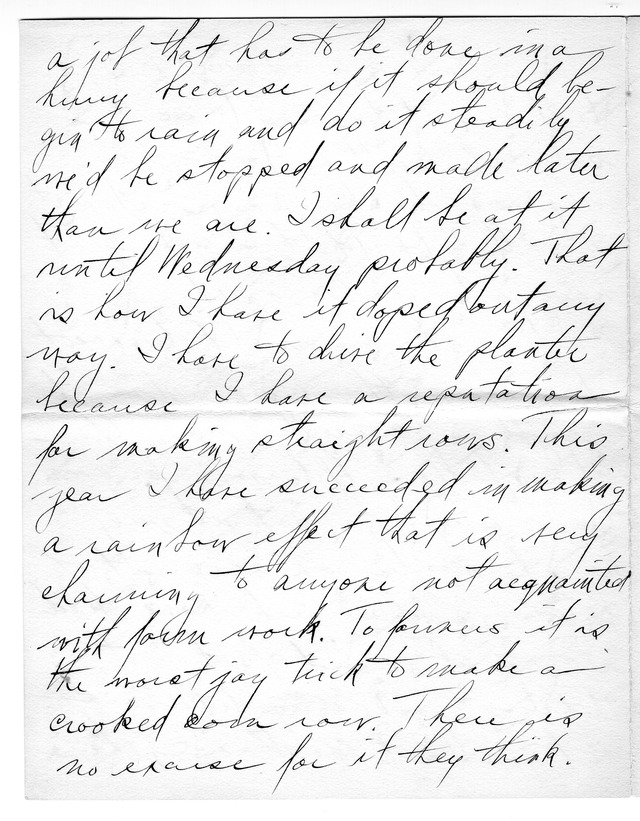 Letter from Harry S. Truman to Bess Wallace