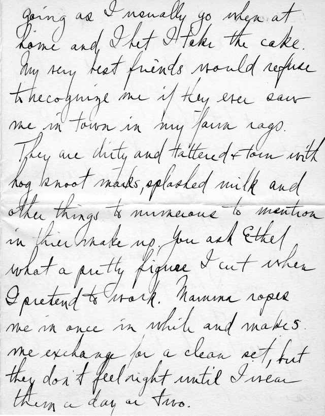 Letter from Harry S. Truman to Bess Wallace