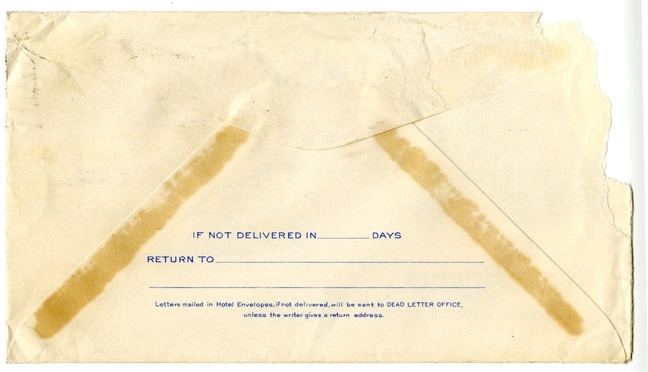 Letter from Harry S. Truman to Bess W. Truman