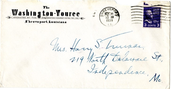 Letter from Harry S. Truman to Bess W. Truman