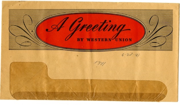 Telegram from Harry S. Truman to Bess W. Truman