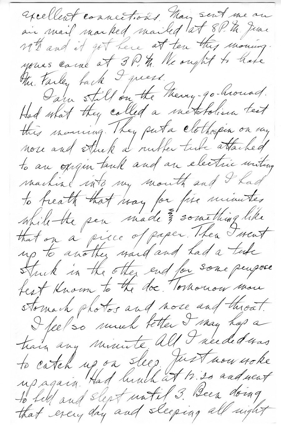 Letter from Harry S. Truman to Bess W. Truman