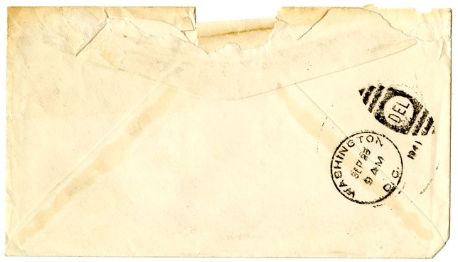 Letter from Harry S. Truman to Bess W. Truman