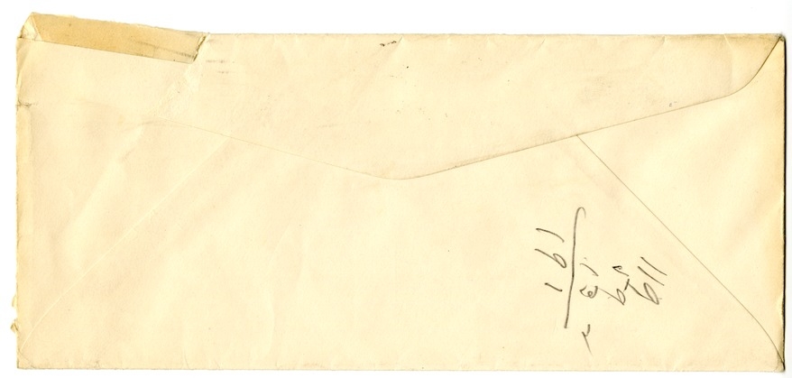 Letter from Harry S. Truman to Bess W. Truman