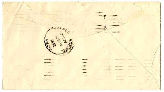 Letter from Harry S. Truman to Bess W. Truman