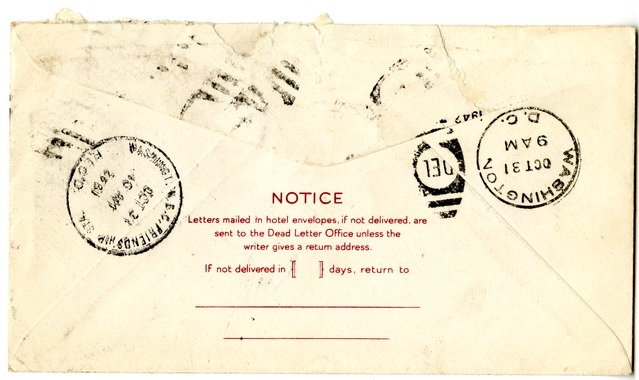 Letter from Harry S. Truman to Bess W. Truman