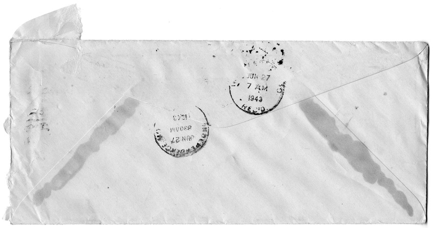 Letter from Harry S. Truman to Bess W. Truman