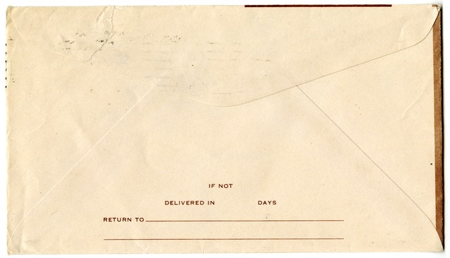 Letter from Harry S. Truman to Bess W. Truman