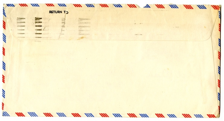 Letter from Harry S. Truman to Bess W. Truman