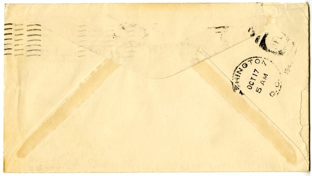 Letter from Harry S. Truman to Bess W. Truman