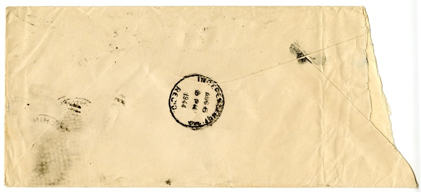 Letter from Harry S. Truman to Bess W. Truman
