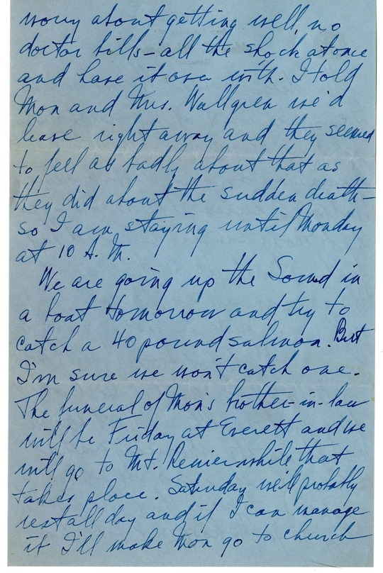 Letter from Harry S. Truman to Bess W. Truman