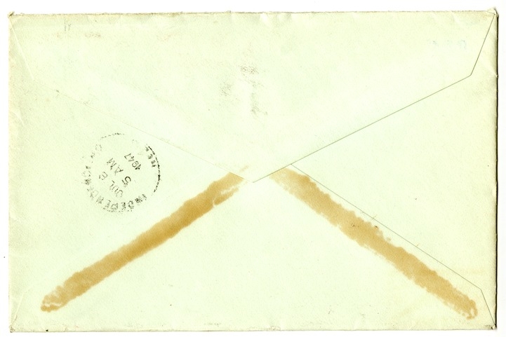 Letter from Harry S. Truman to Bess W. Truman
