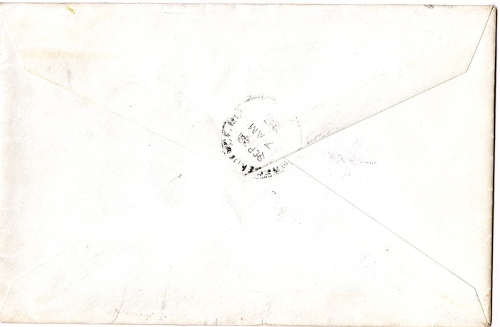 Letter from Harry S. Truman to Bess W. Truman