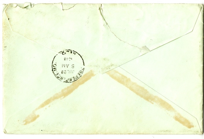 Letter from Harry S. Truman to Bess W. Truman