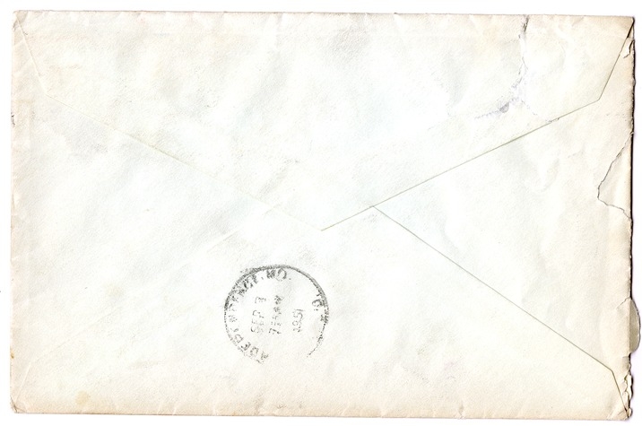 Letter from Harry S. Truman to Bess W. Truman