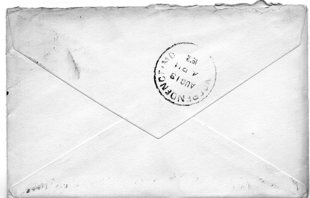 Letter from Harry S. Truman to Bess Wallace