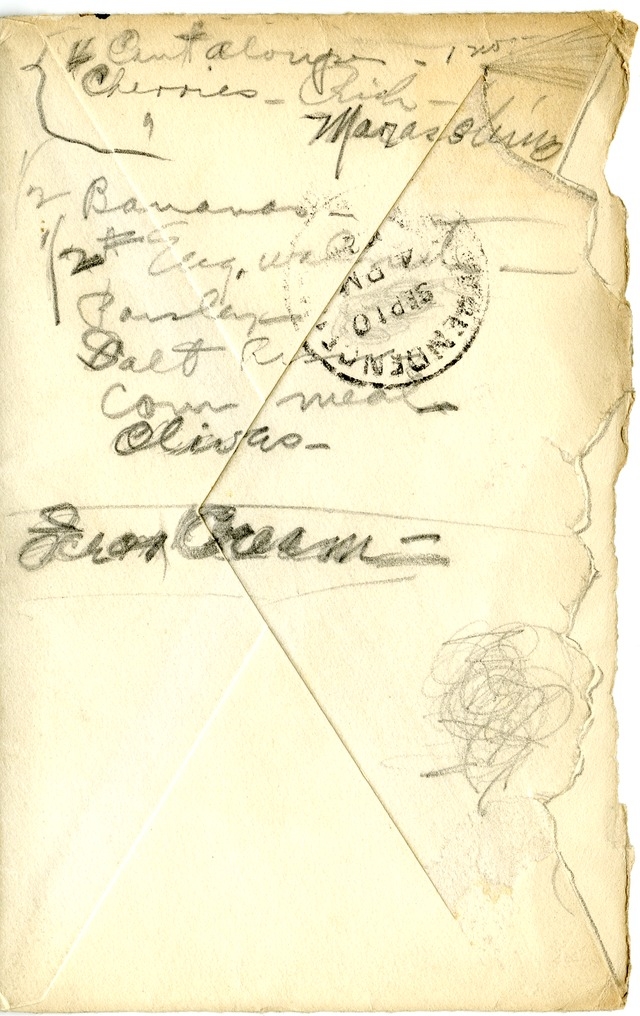 Letter from Harry S. Truman to Bess Wallace