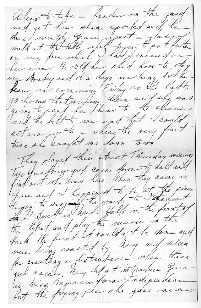 Letter from Harry S. Truman to Bess Wallace