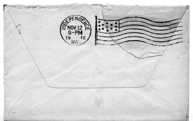 Letter from Harry S. Truman to Bess Wallace