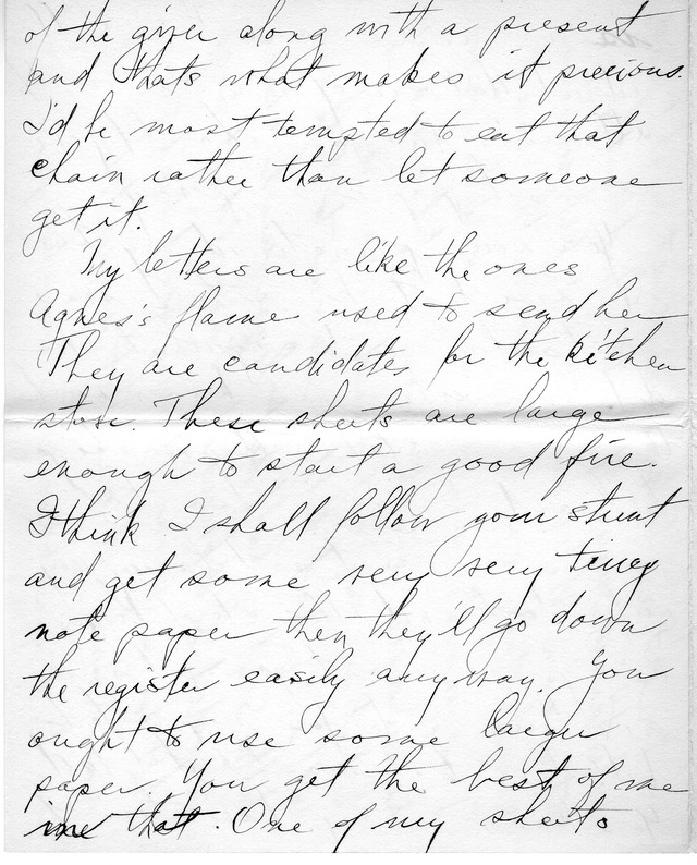 Letter from Harry S. Truman to Bess Wallace