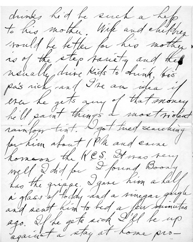 Letter from Harry S. Truman to Bess Wallace