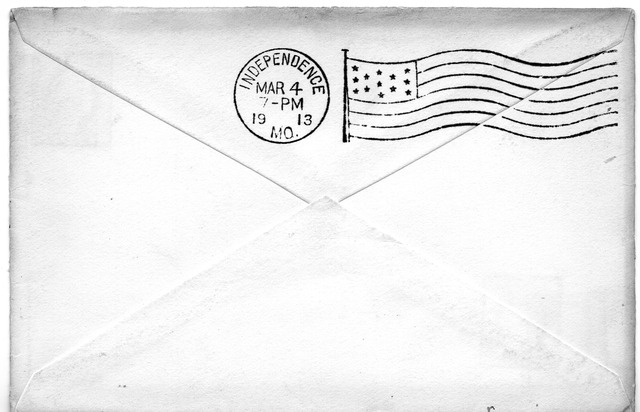 Letter from Harry S. Truman to Bess Wallace