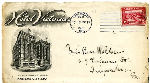 Letter from Harry S. Truman to Bess Wallace
