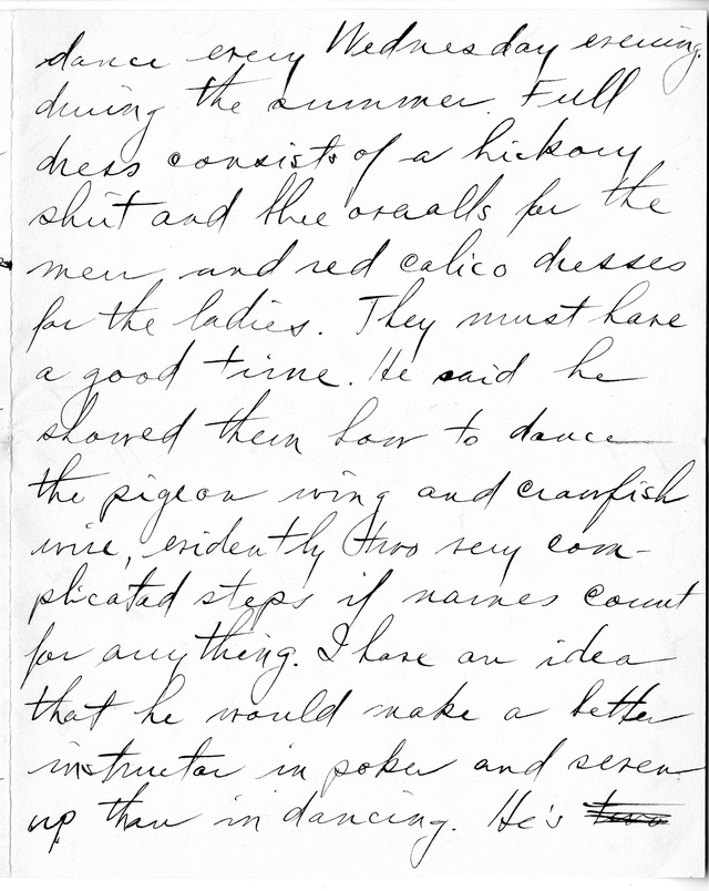 Letter from Harry S. Truman to Bess Wallace