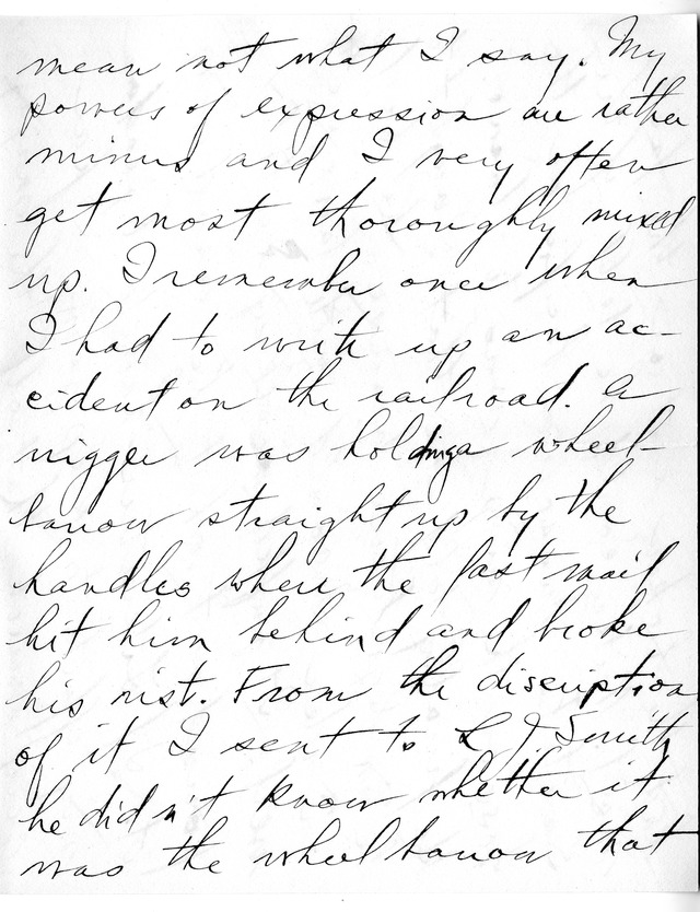 Letter from Harry S. Truman to Bess Wallace