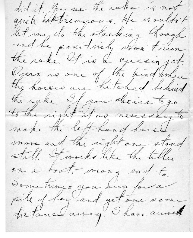 Letter from Harry S. Truman to Bess Wallace