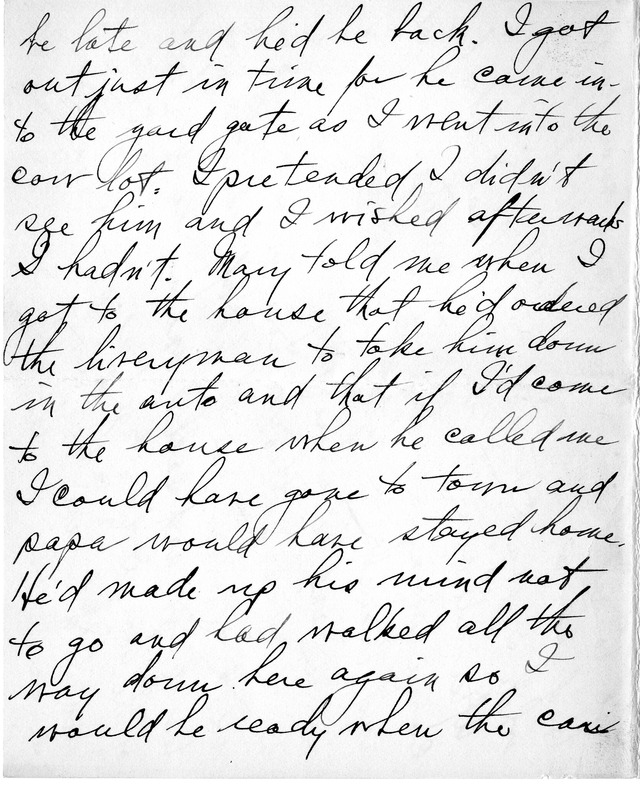 Letter from Harry S. Truman to Bess Wallace
