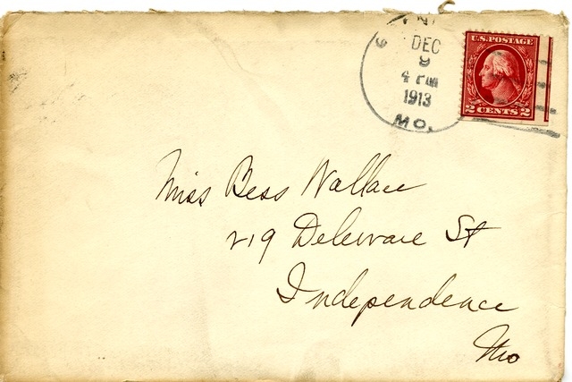 Letter from Harry S. Truman to Bess Wallace