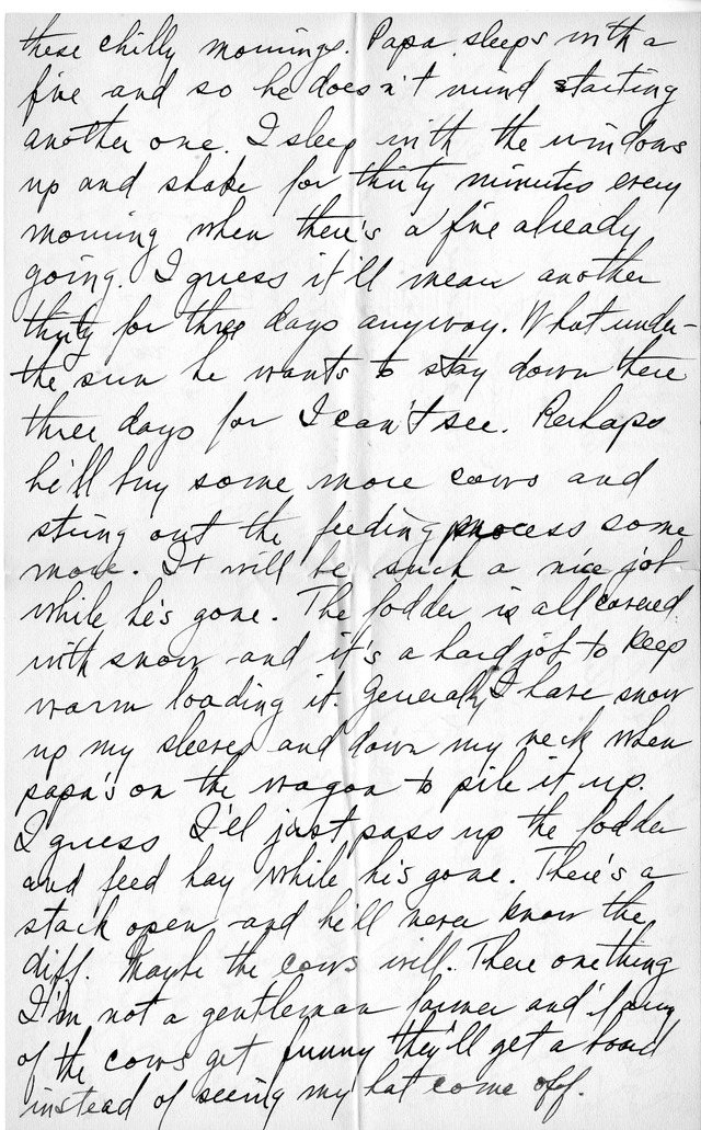 Letter from Harry S. Truman to Bess Wallace