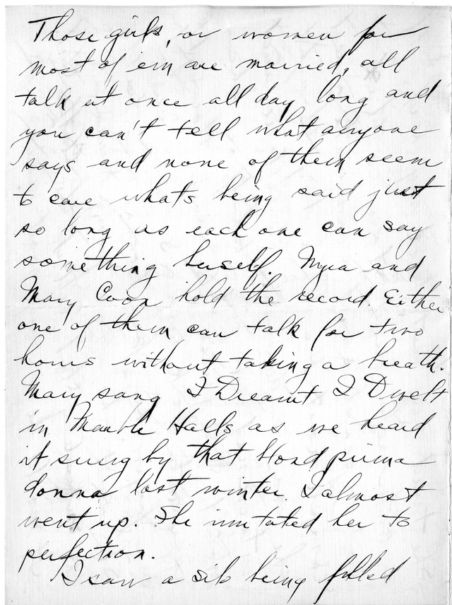 Letter from Harry S. Truman to Bess Wallace