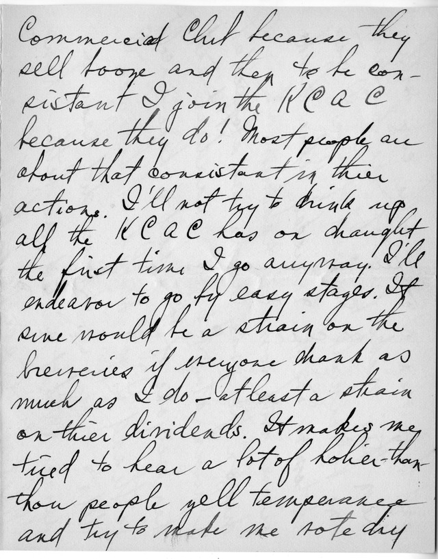 Letter from Harry S. Truman to Bess Wallace