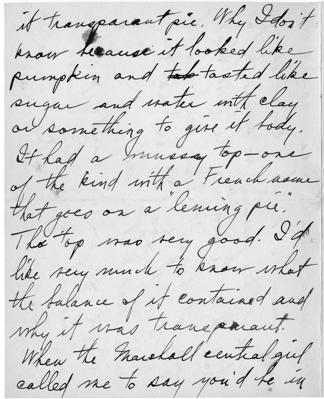 Letter from Harry S. Truman to Bess Wallace