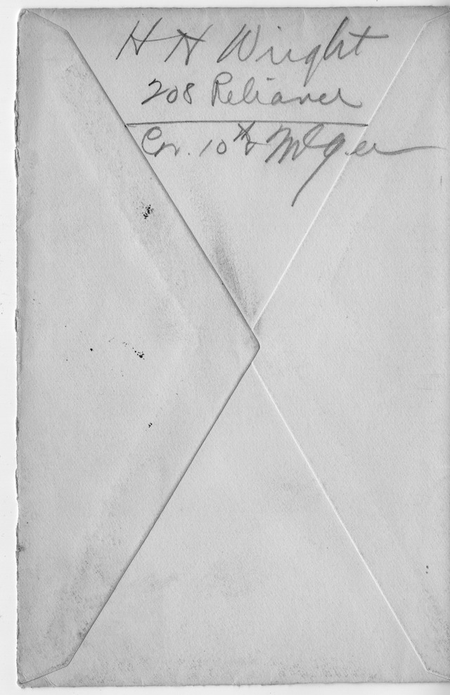 Letter from Harry S. Truman to Bess Wallace