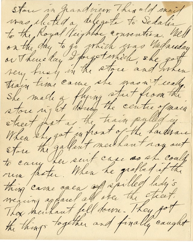 Letter from Harry S. Truman to Bess Wallace