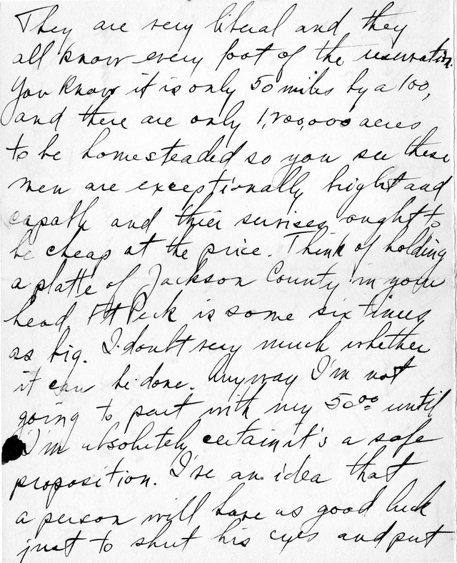 Letter from Harry S. Truman to Bess Wallace